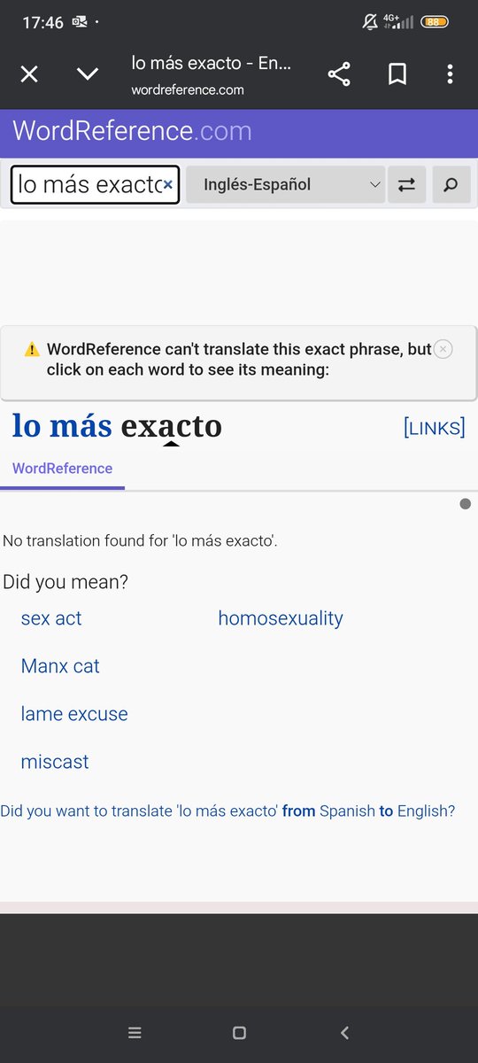 nattinatter's tweet image. Cuando pones más de una palabra en #wordreference .
Pd: me pilló 😳🤣.