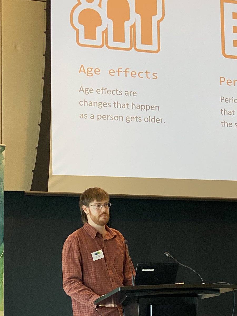 Amanda Roxburgh (@drmandaroxburgh) on Twitter photo PhD candidate Oisin Stronach <a href="/BurnetInstitute/">Burnet Institute</a> presenting at #MARC2025 on age period cohort analyses of methamphetamine deaths in Australia PhD candidate Oisin Stronach <a href="/BurnetInstitute/">Burnet Institute</a> presenting at #MARC2025 on age period cohort analyses of methamphetamine deaths in Australia