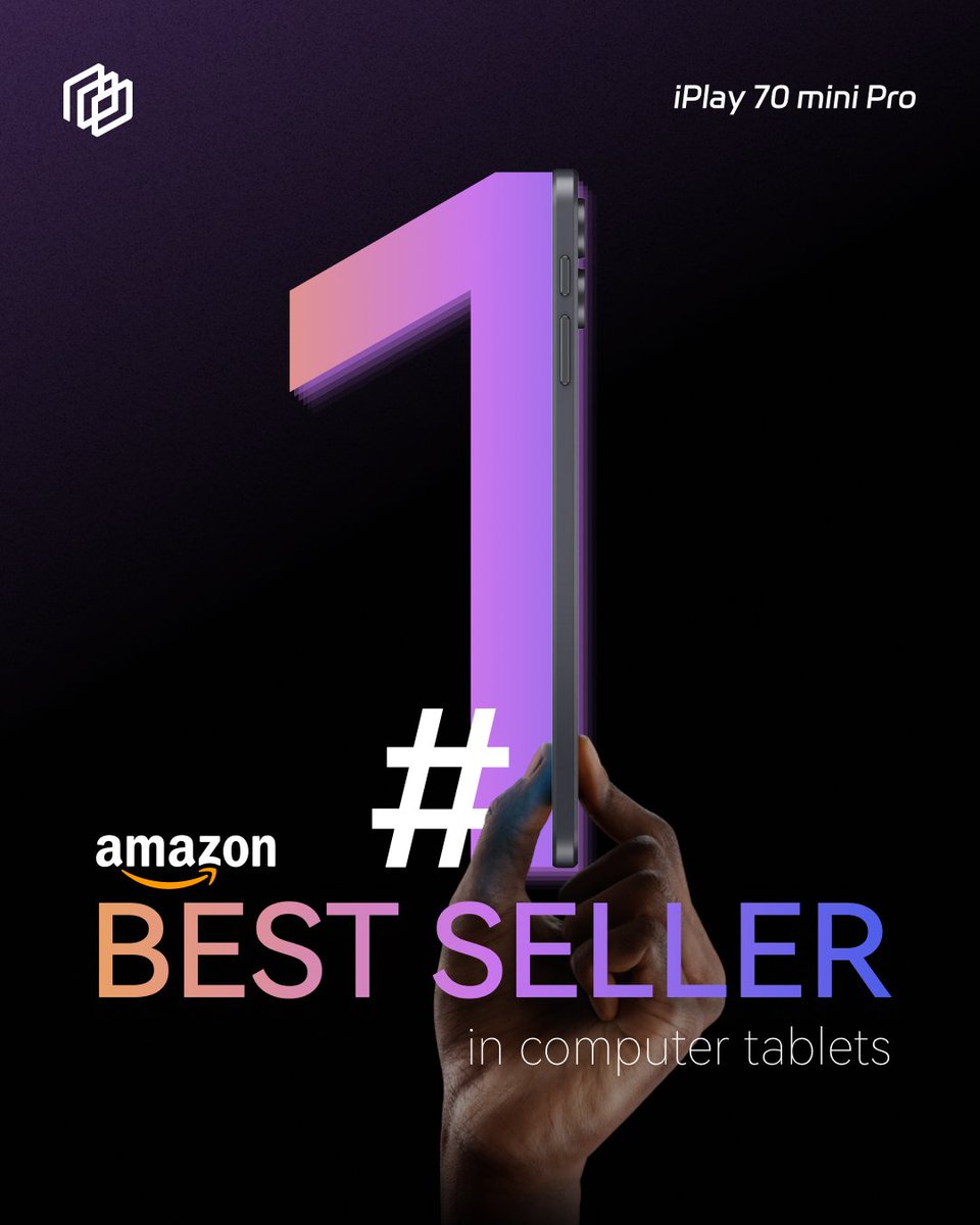 alldocube's tweet photo. Our new mini tablet iPlay 70 mini Pro just hit #1 Best Seller in Computer Tablets on Amazon Japan!
Thank you for the amazing support! 🙌 @AlldocubeJapan
#alldocube #iplay70minipro #amazonjapan #bestseller #minitablet https://t.co/gyRMZzQ0tw