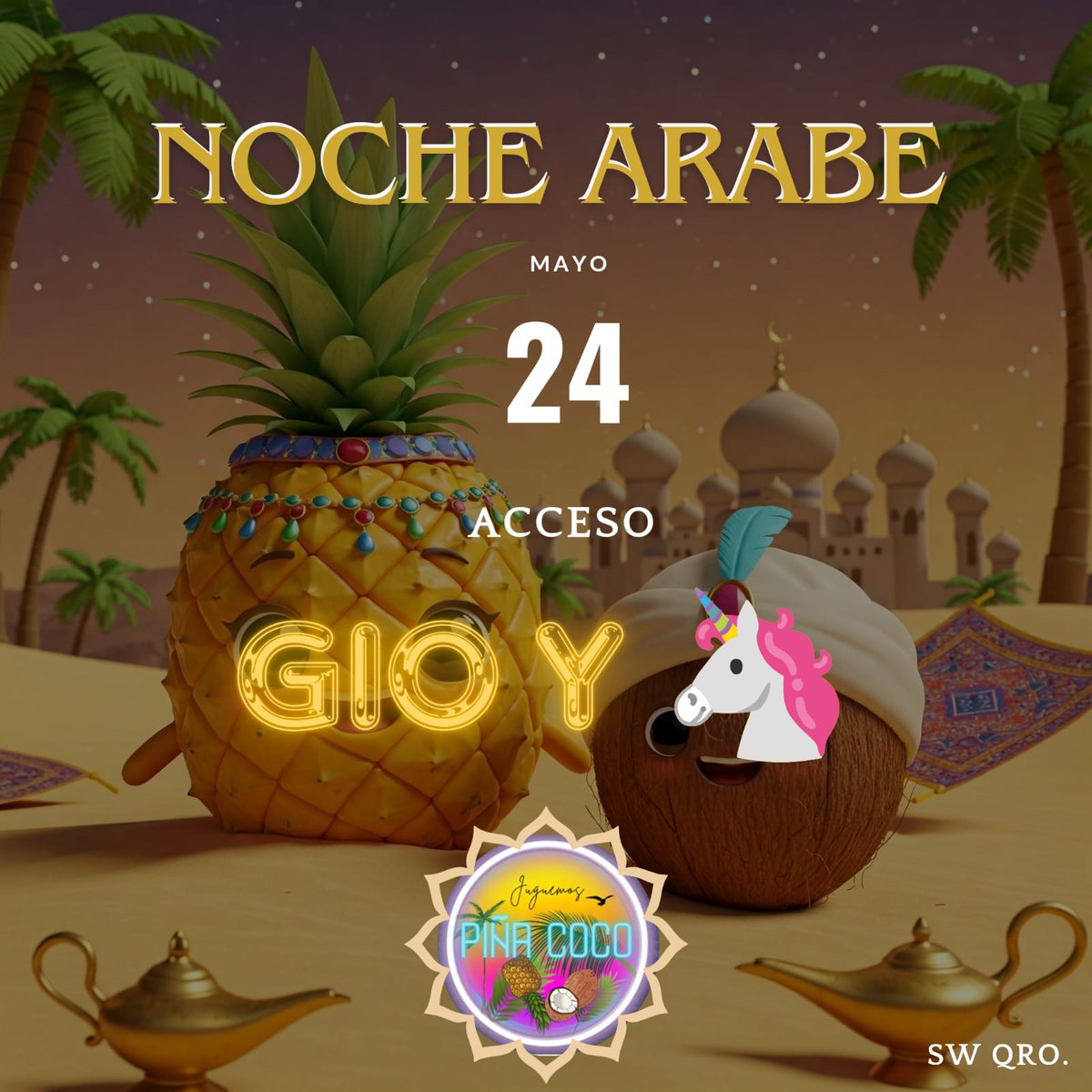 Solo 3 días más! a quien nos encontramos con <a href="/PinaCocoQro/">Piña&Coco 🍍🥥</a> ?