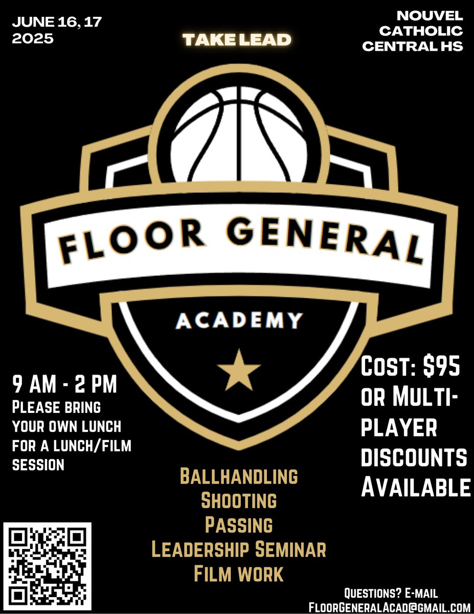 FGA Camp is for guards who want to play at the next level. Do you think you have what it takes to take lead?