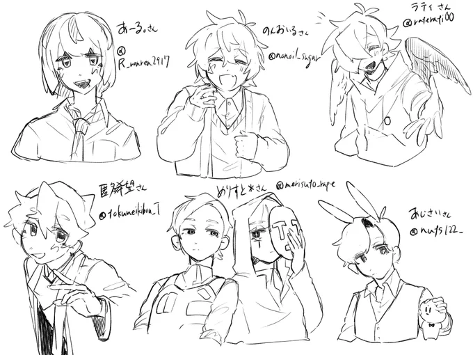 まじで雑にしちゃった
みんなさん上手すぎて、、、 