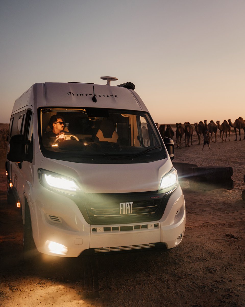 gointerstate's tweet image. 🌅 Evening traffic looks a little different out here!⁠
The beauty of travelling in an Interstate? You never miss a moment like this.⁠
Where&apos;s the most unexpected place your travels have taken you?

intst.au

#vanlife #motorhome #campervan #visitnsw #camels