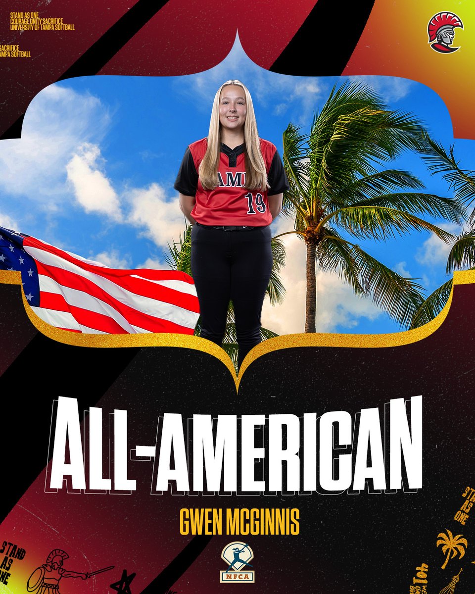 Tampa Softball (@utampasoftball) on Twitter photo Huge Congratulations to Mariah Galhouse and Gwen McGinnis👏
They were both able to claim <a href="/NFCAorg/">National Fastpitch Coaches Association</a> All-American 2nd Team Honors. Huge Congratulations to Mariah Galhouse and Gwen McGinnis👏
They were both able to claim <a href="/NFCAorg/">National Fastpitch Coaches Association</a> All-American 2nd Team Honors.