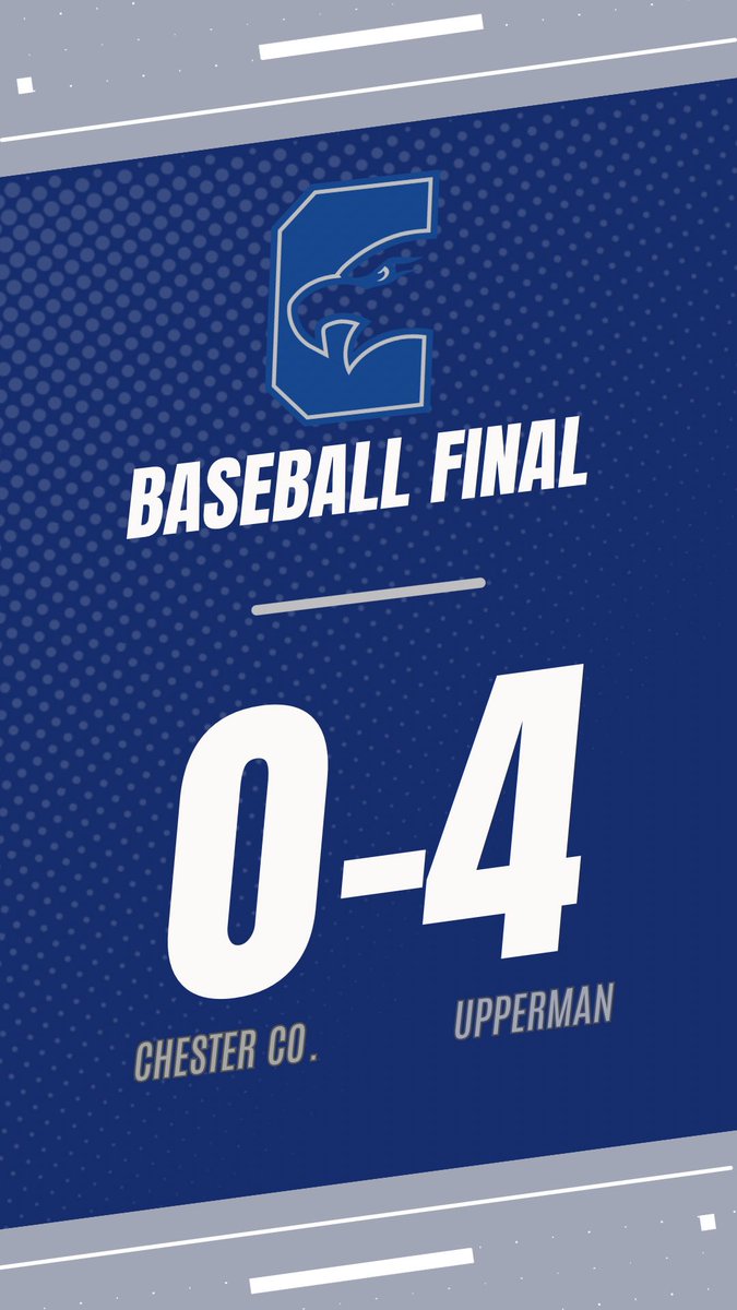 Chester Co. will play South Gibson at 10am, Thursday May 22.
