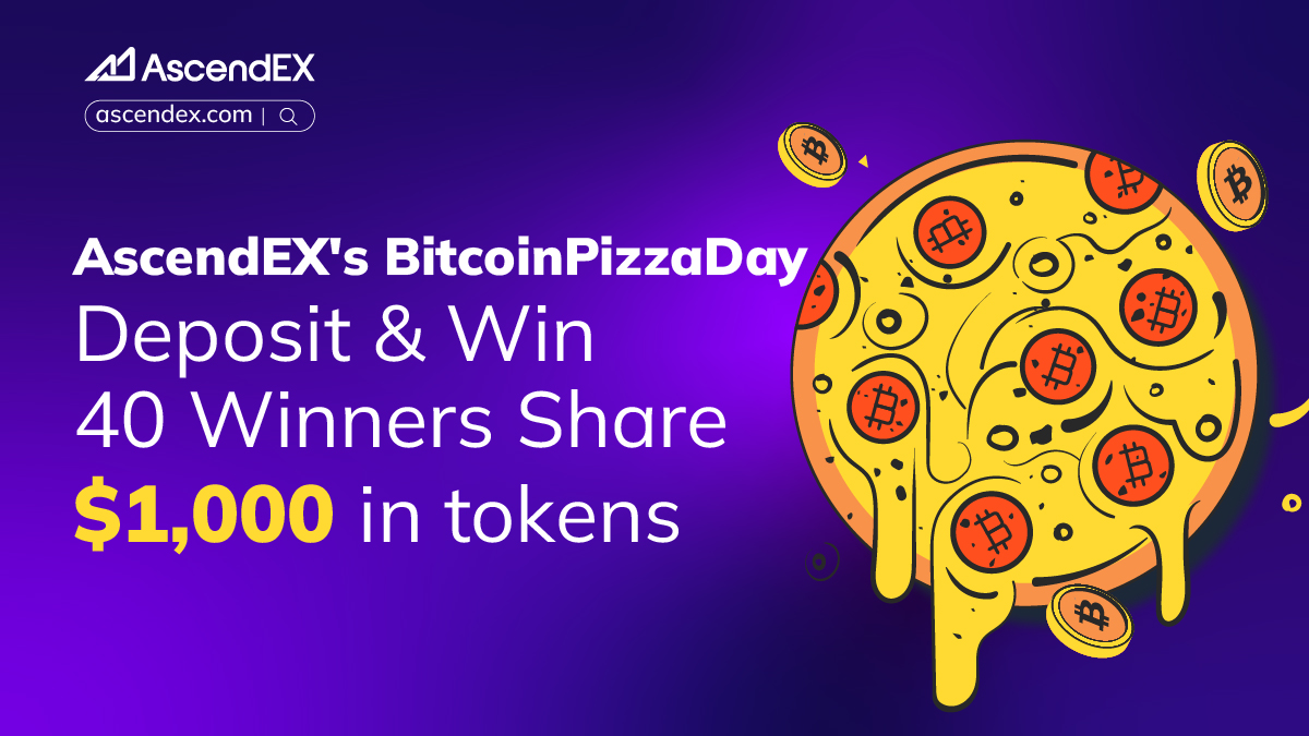 🍕 #AscendEX's #BitcoinPizzaDay: Deposit &amp; Win
🏆 40 winners share $1,000 in tokens
📅 May 22-29, 2025

🔥 How to Join:
1️⃣ Follow <a href="/AscendEX_/">AscendEX</a>
2️⃣ Tag 3 friends,Like &amp; RT with #AscendEX #BTCPizzaDay
3️⃣ Enter here: forms.gle/Xg1Te2tWQmFhQD…
💰 Rewards: 20 winners, 20 more winners will