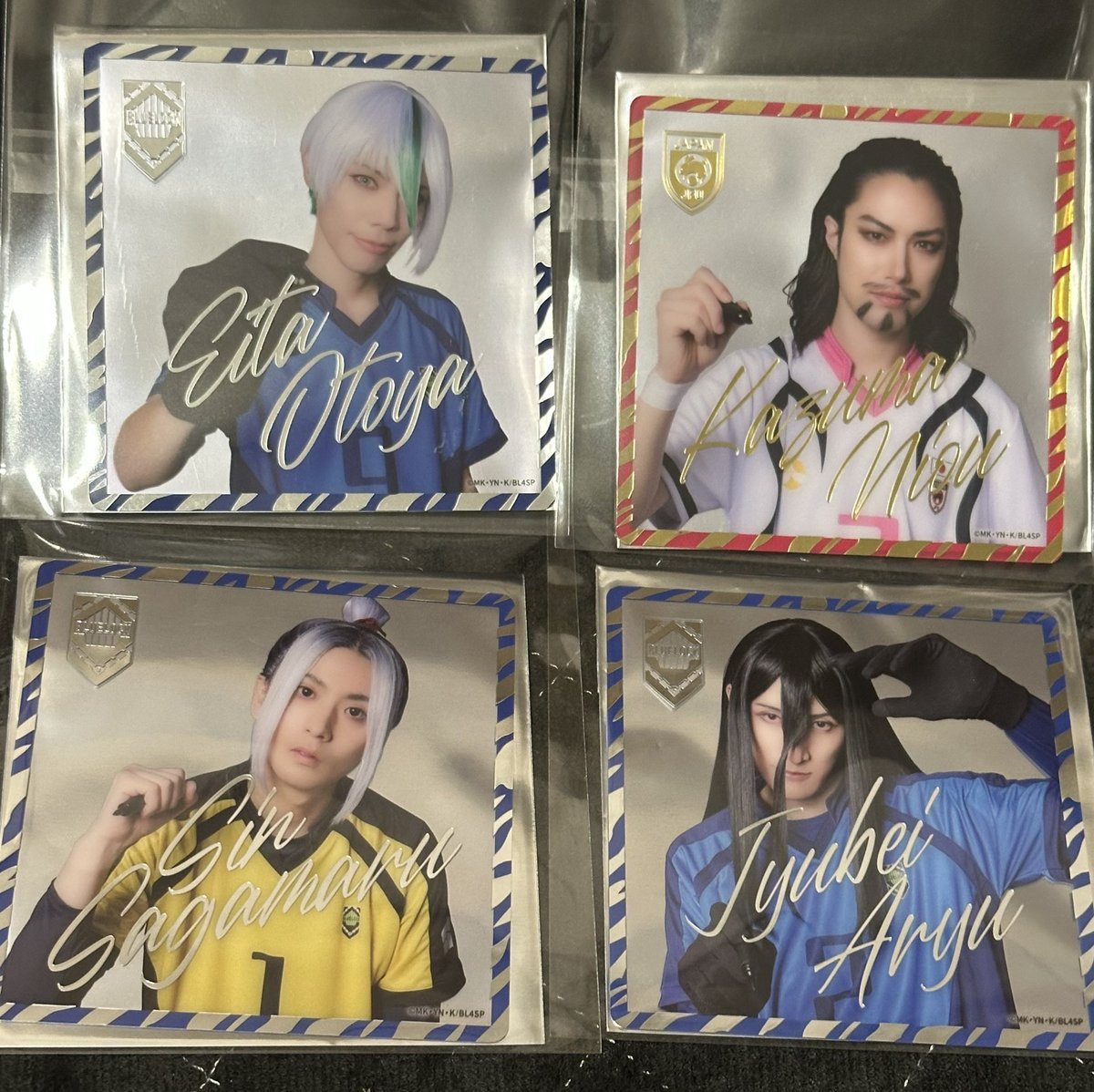 【交換/譲渡】
舞台『ブルーロック』 ブルステ 4th STAGE ランダム クリアカード

譲】乙夜影汰、我牙丸 吟、蟻生十兵衛、仁王和真

求】潔世一
定価買取もします😊

会場手渡し
5/22