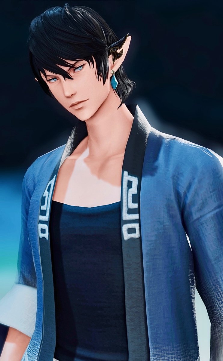 Aymeric’s turn for a beach break #ffxiv #SerAymeric #Aymeric