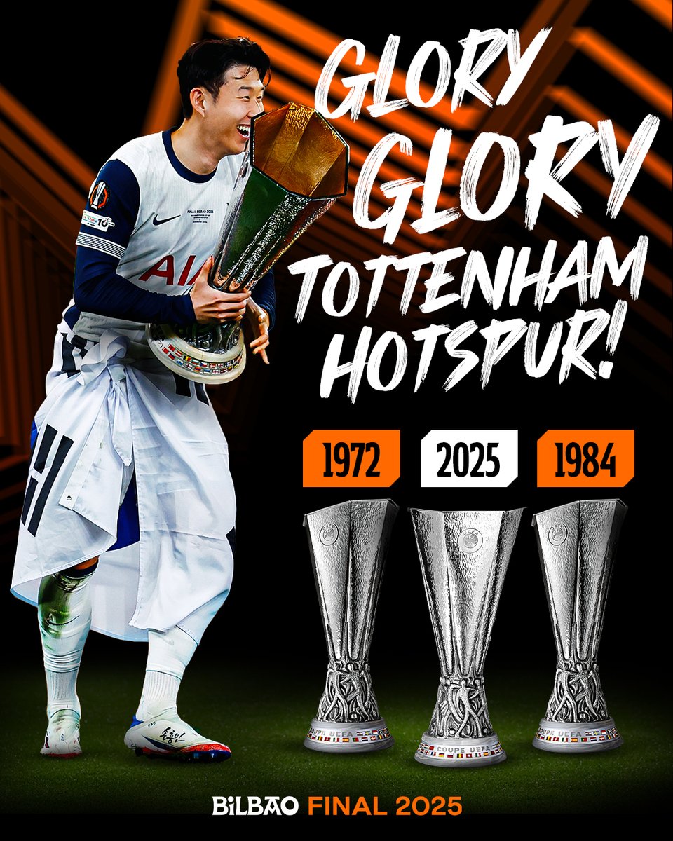 Spurs adding to their collection 🏆🏆🏆

#UELfinal