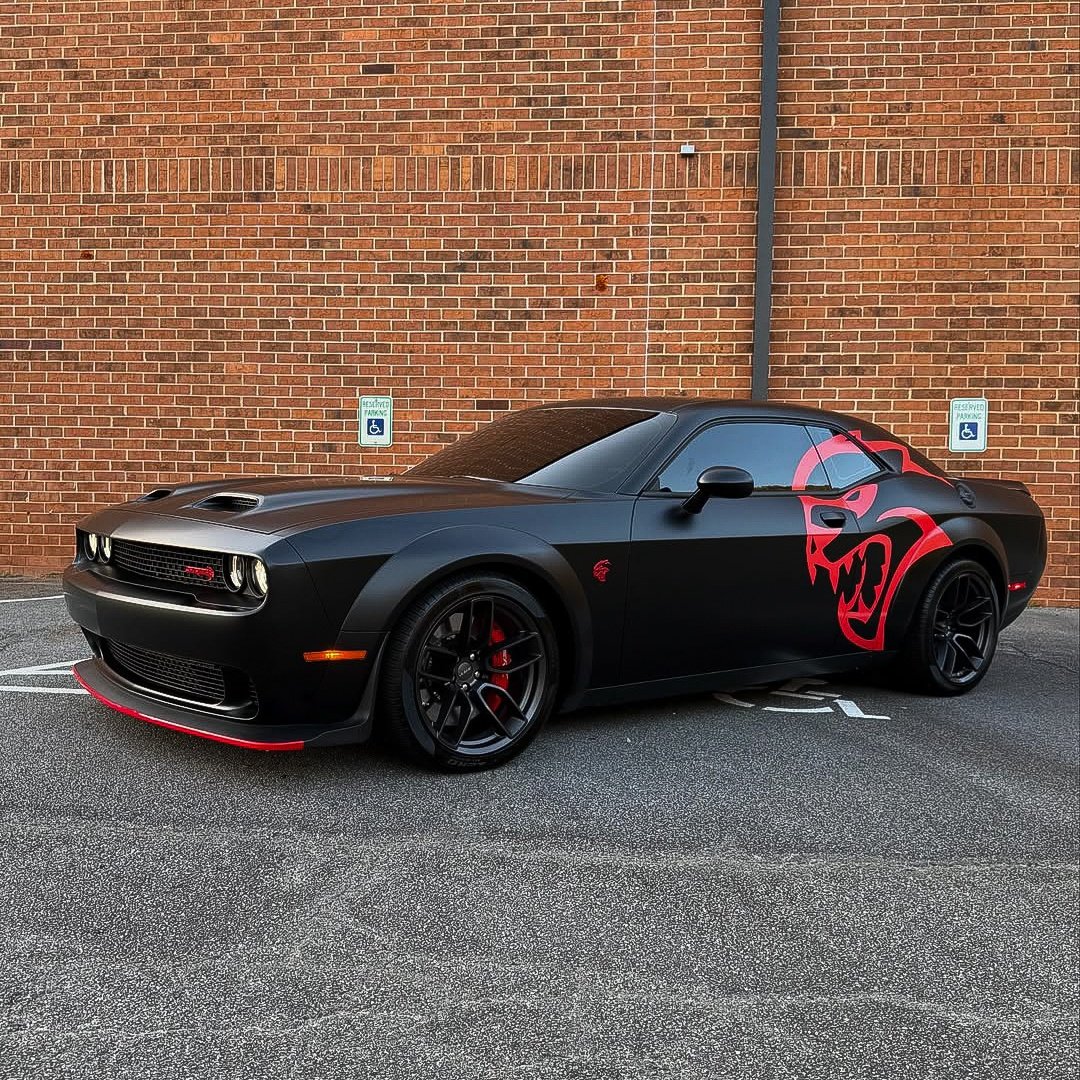 #WidebodyWednesday Custom Wrapped <a href="/Dodge/">Dodge</a> Challenger SRT Hellcat Jailbreak Widebody. 📷: @404eliteautos 🚘: Tag the Owner | dodge.com