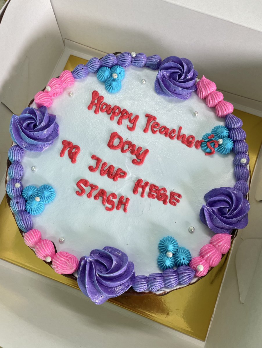 School of NFT | DRiP ๐ง (@schoolofnft) on Twitter photo Closed some positions & bought a cake for <a href="/SchoolOfNFT/">School of NFT | DRiP | Good Cats ๐
</a> to celebrate Teacher's Day with our students. We don't have much money or resources but we show up everyday. TQ <a href="/JupiterExchange/">Jupiter (๐ฑ, ๐)</a>, <a href="/drip_haus/">DRiP ๐ง</a>, <a href="/HegeCoin/">$HEGE</a> & <a href="/StashInu/">STASH</a> for the support & opportunities ๐
D.RiP/schoolofnft Closed some positions & bought a cake for <a href="/SchoolOfNFT/">School of NFT | DRiP | Good Cats ๐
</a> to celebrate Teacher's Day with our students. We don't have much money or resources but we show up everyday. TQ <a href="/JupiterExchange/">Jupiter (๐ฑ, ๐)</a>, <a href="/drip_haus/">DRiP ๐ง</a>, <a href="/HegeCoin/">$HEGE</a> & <a href="/StashInu/">STASH</a> for the support & opportunities ๐
D.RiP/schoolofnft