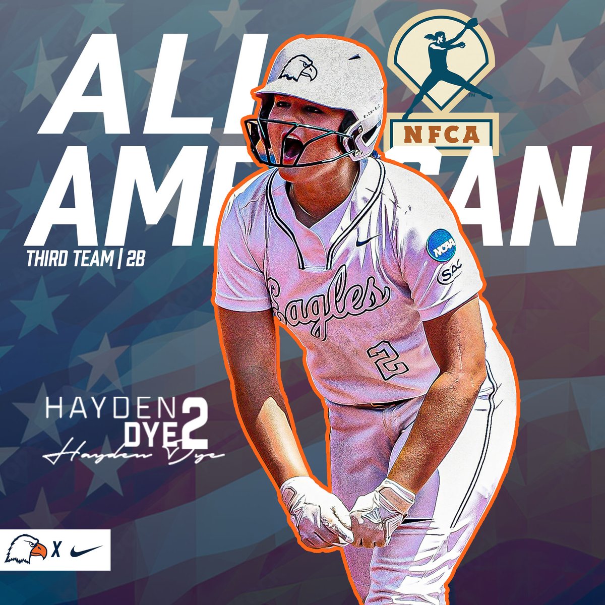 Carson-Newman Athletics (@cn_eagles) on Twitter photo The 2οΈβ£4οΈβ£th All-American in Carson-Newman Softball history.
Take a bow, Hayden Dye!
π cneagles.com/x/8jmyn
<a href="/cnsball/">Carson-Newman Softball</a> x #TalonsUp The 2οΈβ£4οΈβ£th All-American in Carson-Newman Softball history.
Take a bow, Hayden Dye!
π cneagles.com/x/8jmyn
<a href="/cnsball/">Carson-Newman Softball</a> x #TalonsUp