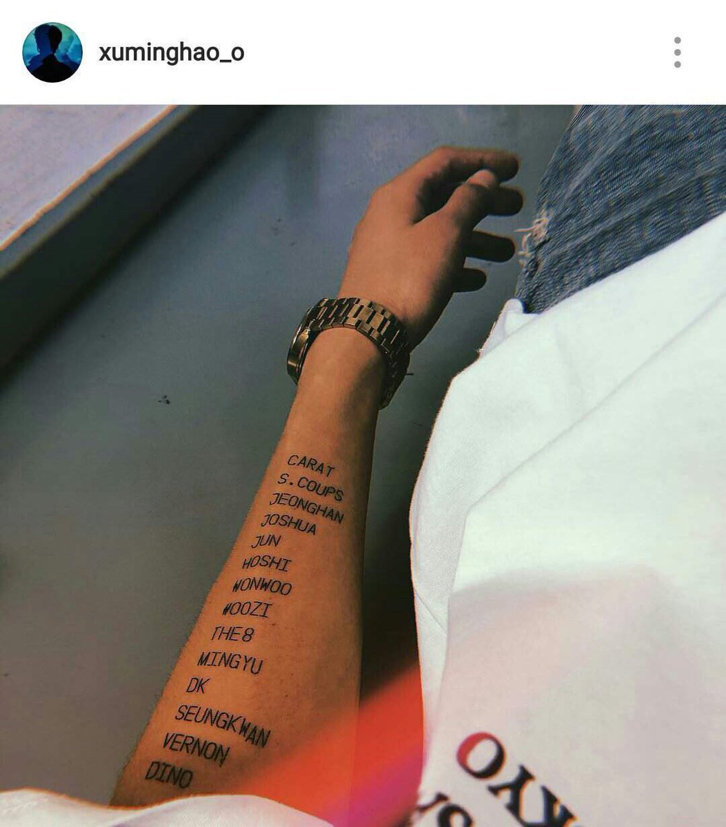 yhcnzn's tweet photo. Minghao told me “don’t get me tattooed, don’t get men tattooed”，but—— https://t.co/Uyumi5DP3B