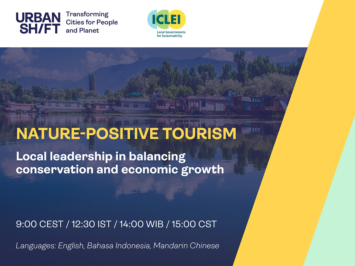 [coming soon] 🌿Nature-Positive Tourism Webinar
Join global experts from ICLEI, IUCN, UNEP, WTTC, Ningbo 🇨🇳, and Bitung 🇮🇩 to explore Nature-Positive Tourism — a model that supports biodiversity and grows local economies.
📅 May 27, 2025
🕒 15:00 CST
🔗 rb.gy/jqj9tz