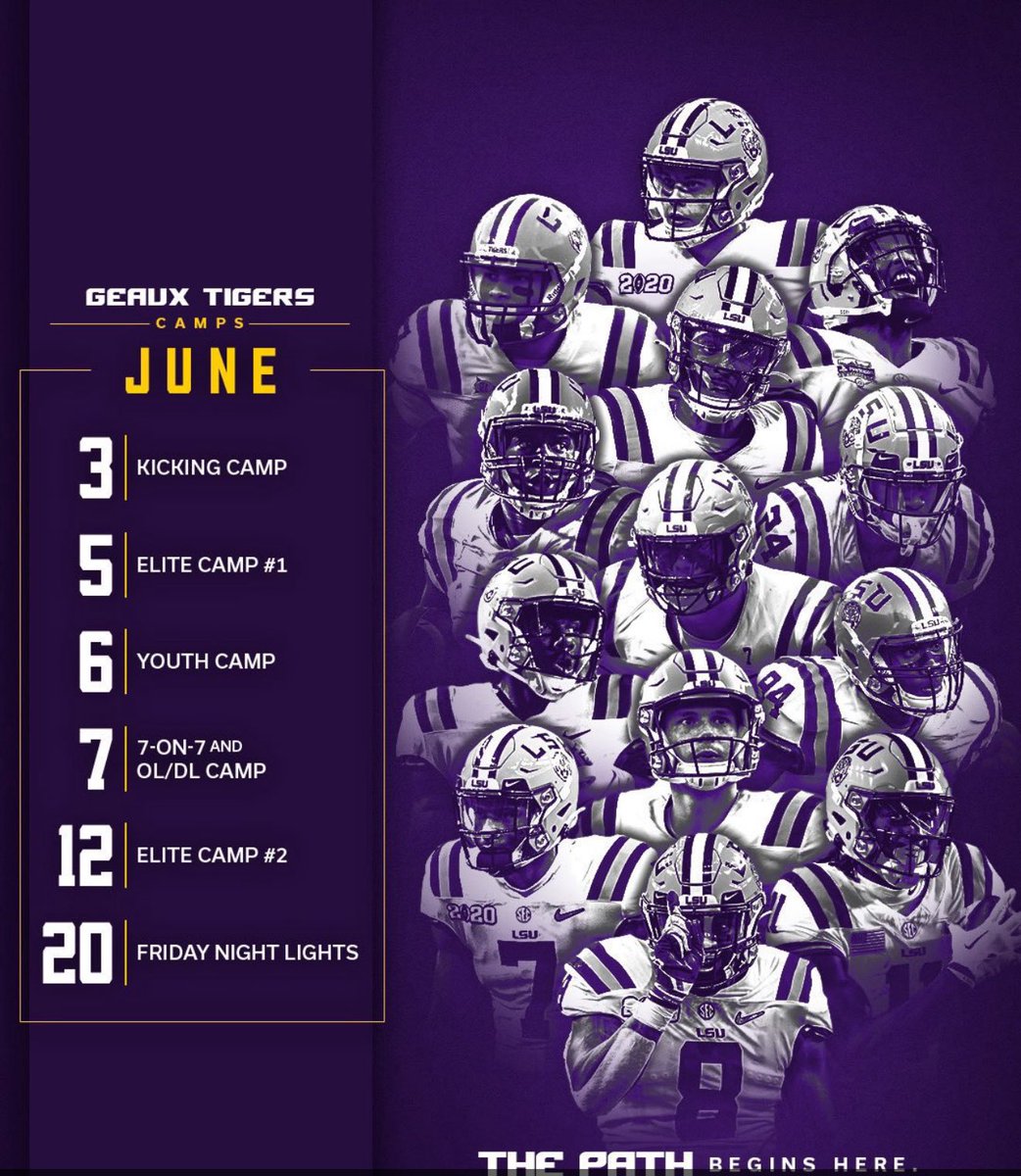 BraxtinHarris's tweet image. I will be at LSU June 5!!
@MikeCoppage1 
#GeauxTigers