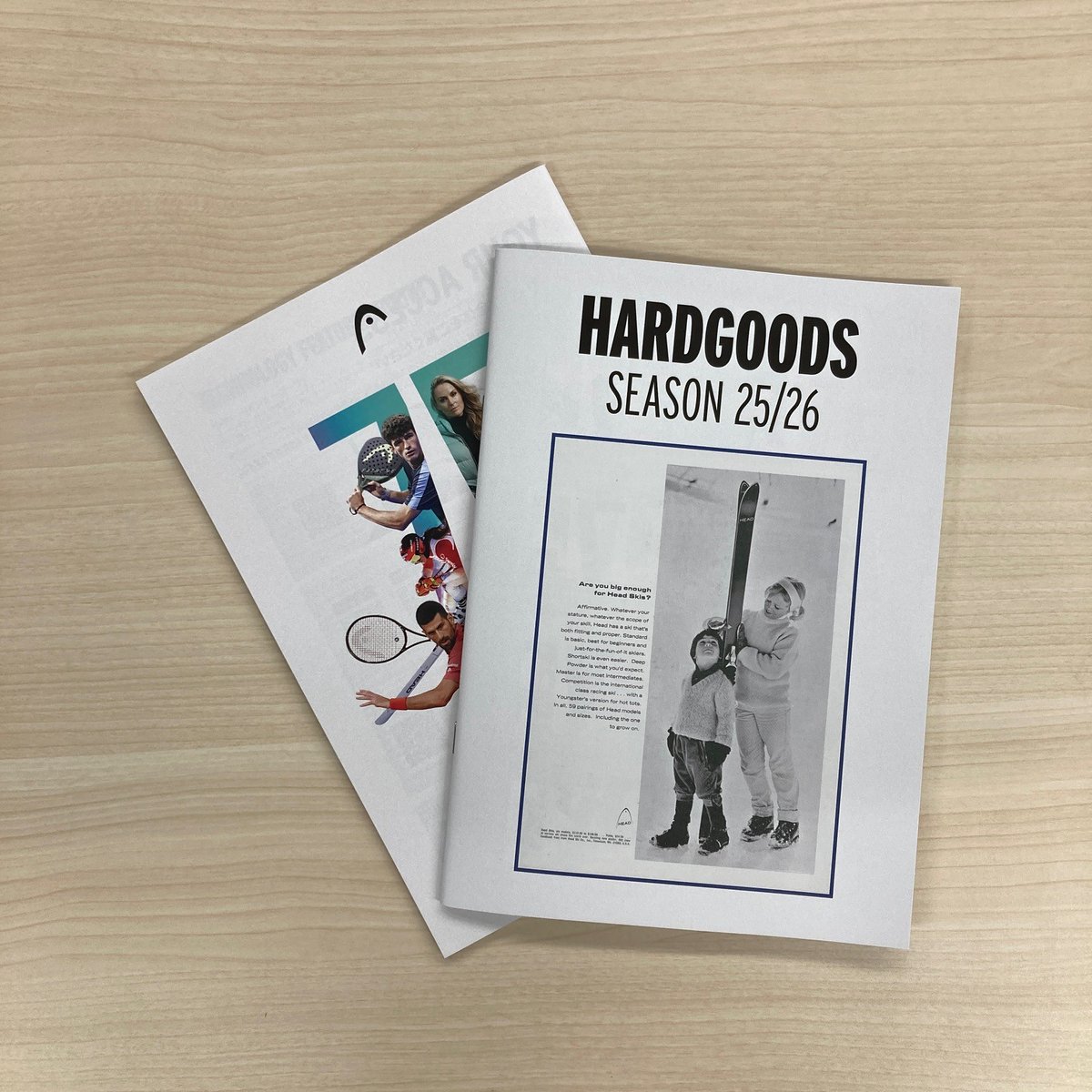 HEAD SKIユーザーカタログのご案内です。そろそろ各ショップ様の早期展示会が始まってくるころと思います。
HEADもスキーのユーザーカタログを作成しました。紙のカタログはショップ様にて手に取ってください。
ウェブ用は下記URLよりご覧ください↓
head.com/ja_JP/catalogu…
＃ヘッドスキー