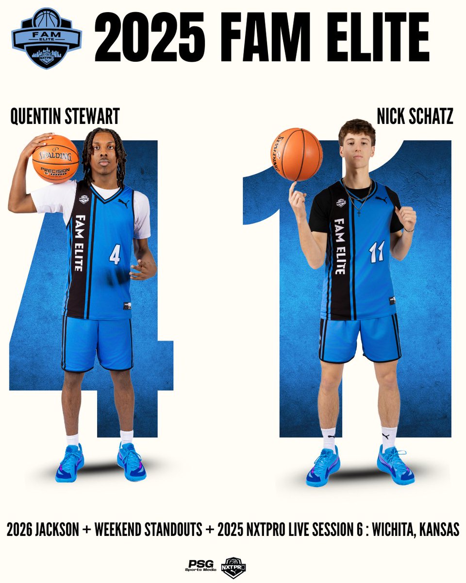 Houston FAM Elite (@famelitembb) on Twitter photo FAM Elite 2026 Jackson Tournament Standouts from the <a href="/PRO16League/">PRO16/NXTPRO League</a> in Wichita, Kansas!
<a href="/NxtProHoops/">NXTPRO Hoops</a>
<a href="/MattReynolds___/">Matt Reynolds</a>
<a href="/EthanPiechota/">Ethan Piechota</a>
<a href="/Louisiana_Hoops/">Clifton Dixon</a>
<a href="/TreySterner5345/">Trey Sterner</a>
<a href="/WillHarperHoops/">Will Harper</a>
<a href="/NBA_Jeremy1/">AJ</a>
<a href="/TexasHoopsGASO/">TexasHoops/GASO 🔗</a>
<a href="/coachjjckson/">Justin Jackson</a> FAM Elite 2026 Jackson Tournament Standouts from the <a href="/PRO16League/">PRO16/NXTPRO League</a> in Wichita, Kansas!
<a href="/NxtProHoops/">NXTPRO Hoops</a>
<a href="/MattReynolds___/">Matt Reynolds</a>
<a href="/EthanPiechota/">Ethan Piechota</a>
<a href="/Louisiana_Hoops/">Clifton Dixon</a>
<a href="/TreySterner5345/">Trey Sterner</a>
<a href="/WillHarperHoops/">Will Harper</a>
<a href="/NBA_Jeremy1/">AJ</a>
<a href="/TexasHoopsGASO/">TexasHoops/GASO 🔗</a>
<a href="/coachjjckson/">Justin Jackson</a>