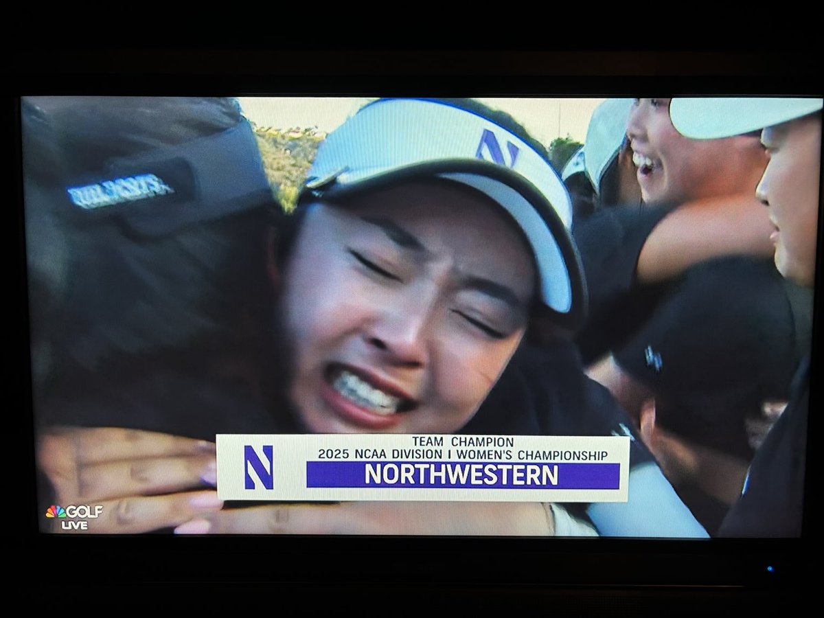 Christine Brennan (@cbrennansports) on Twitter photo Well how about this?!? Northwestern just won the NCAA women’s golf national championship. Stunning for a school where it can snow in April. 😉 Congrats, ‘Cats! <a href="/NU_Sports/">Northwestern Athletics</a> Well how about this?!? Northwestern just won the NCAA women’s golf national championship. Stunning for a school where it can snow in April. 😉 Congrats, ‘Cats! <a href="/NU_Sports/">Northwestern Athletics</a>