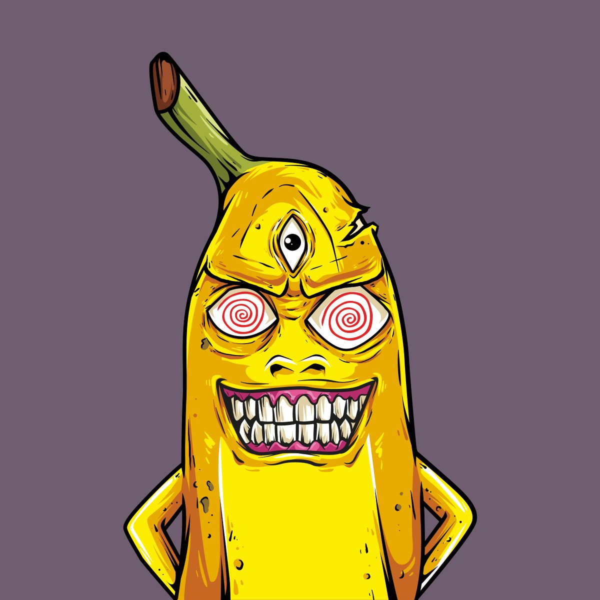 Narckotikz's tweet photo. Had to reciprocate the love! been watching these crazy #NANNERS far too long. Welcome to your forever home @MadBananaUnion https://t.co/0Gxs98GIDn