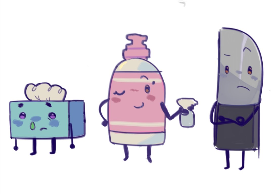 Cynnr11's tweet image. normalicen ponerles color a sus ojitos
#inanimateinsanity #tissues #Soap #knife