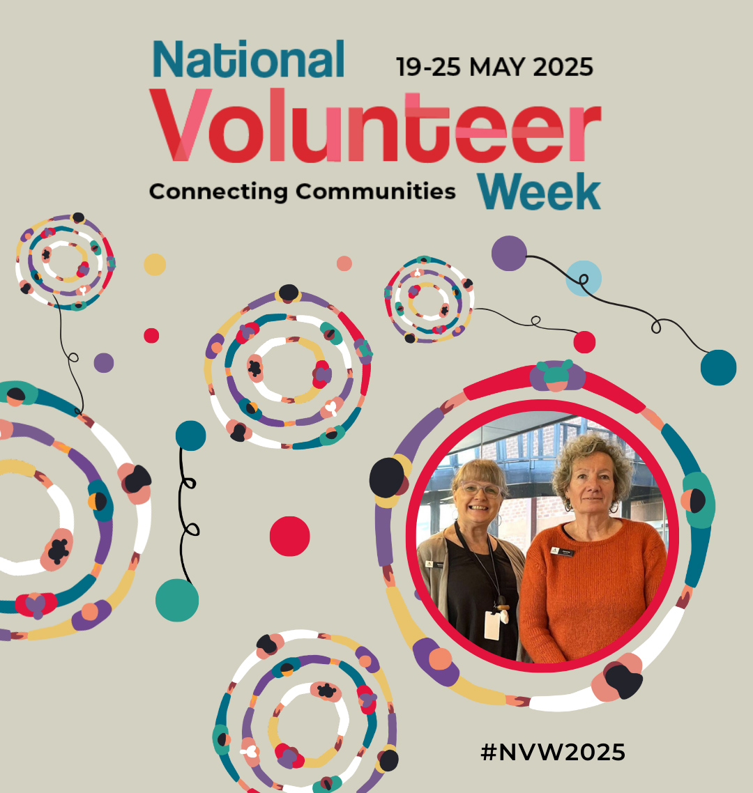 It's National Volunteer Week! 💛 This week we celebrate and thank our incredible volunteers for the time, energy they give our community. Read about two of our amazing volunteers at Fabrik 👉 ow.ly/rbta50VW62b

Keen to volunteer? Visit 👉 ahc.sa.gov.au/volunteer

#NVW2025
