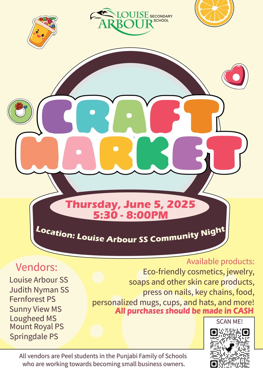 Ms. Lemcke (@mslemcke) on Twitter photo Come and support our Lougheed entrepreneurs at The Craft Market at LASS on Thursday, June 5th from 5:00 to 8:00 pm. There will be lots of unique items to purchase! <a href="/LougheedMiddle/">Lougheed M.S.</a> <a href="/PNeerja/">Neerja</a> <a href="/PeelSchools/">Peel District School Board</a> <a href="/MrsRituSingh/">Ritu Singh (Ahuja)</a> Come and support our Lougheed entrepreneurs at The Craft Market at LASS on Thursday, June 5th from 5:00 to 8:00 pm. There will be lots of unique items to purchase! <a href="/LougheedMiddle/">Lougheed M.S.</a> <a href="/PNeerja/">Neerja</a> <a href="/PeelSchools/">Peel District School Board</a> <a href="/MrsRituSingh/">Ritu Singh (Ahuja)</a>