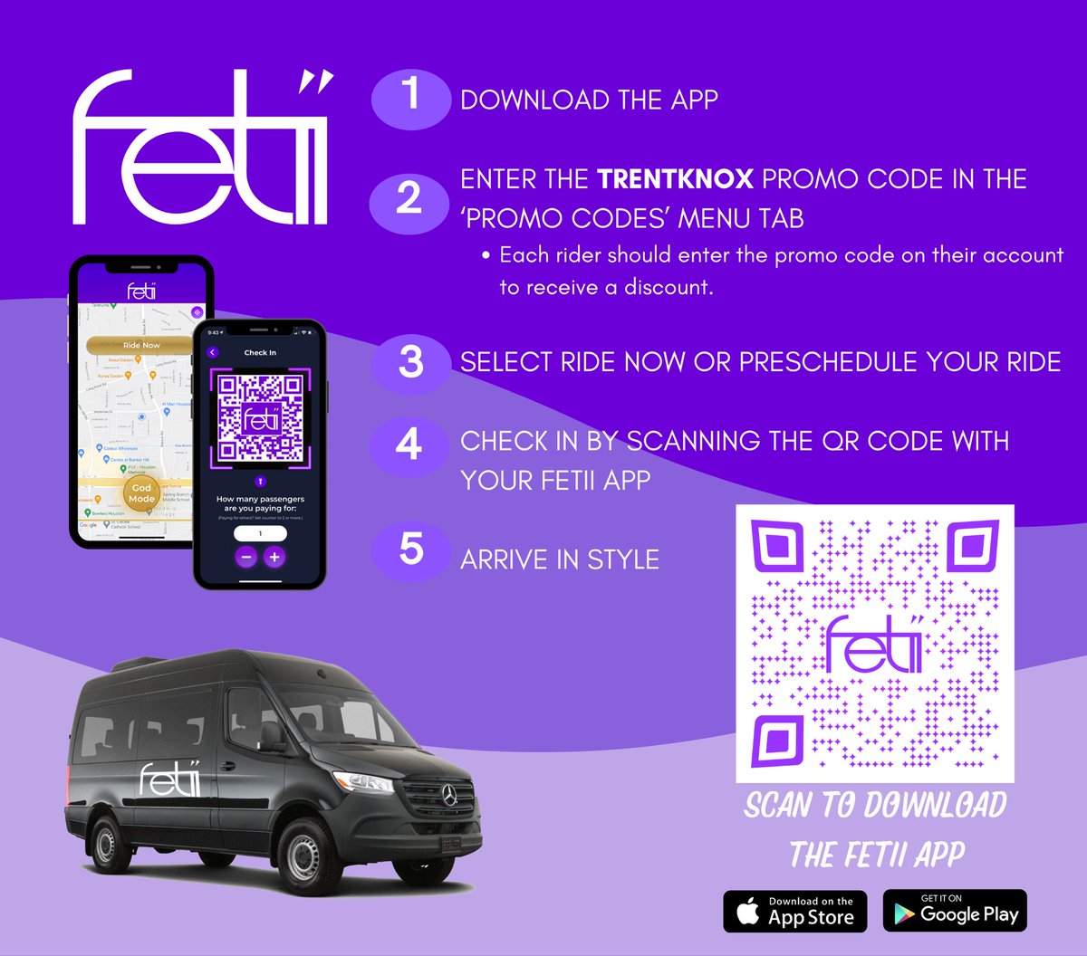 Trent Knox (@trentknox) on Twitter photo <a href="/Music_Expresses/">DarkSerenade 🔜 DH Dallas 🕹️✨</a> If you’re flying in, and you need a ride from the airport to the hotel. Use my discount code with Fetii to get the crew to the con. <a href="/Music_Expresses/">DarkSerenade 🔜 DH Dallas 🕹️✨</a> If you’re flying in, and you need a ride from the airport to the hotel. Use my discount code with Fetii to get the crew to the con.