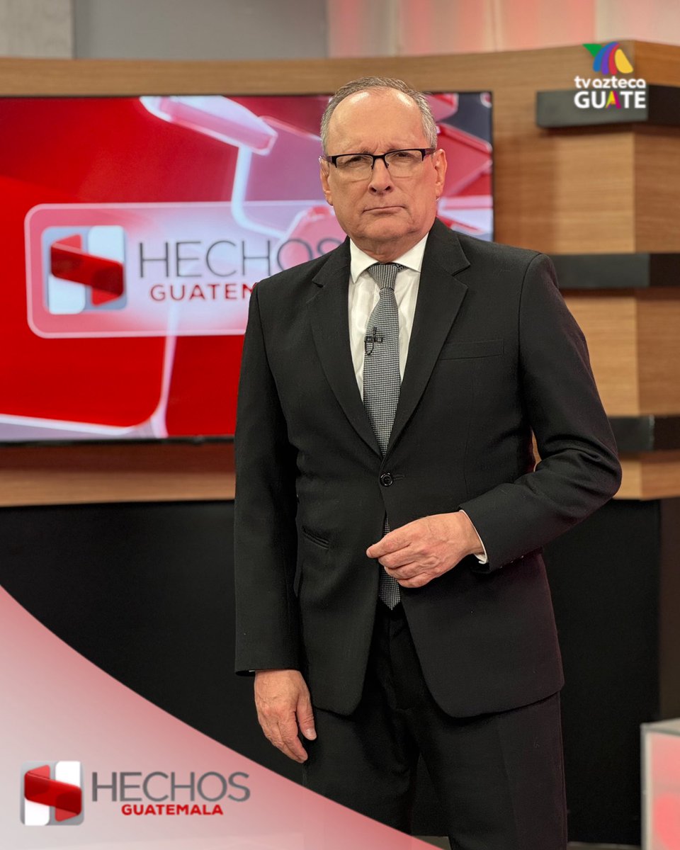 🗞️ ¡Ya comenzó #HechosGuatemala <a href="/SoyPilarNunez/">Pilar Nuñez</a> y <a href="/Jevaldiz/">José E. Valdizán</a> te informan con lo más importante del día.
#HechosGuatemala #TvAztecaGuate #ElMejorCanal