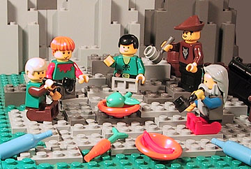 When the sweet leaf starts to hit #Lego #LOTR