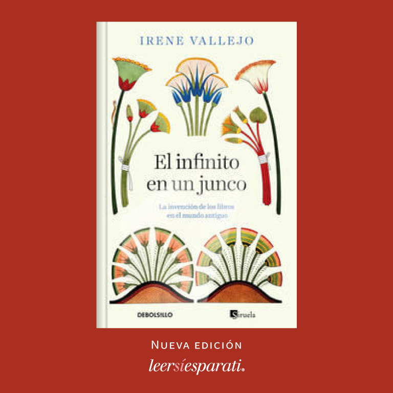 Leersiesparati's tweet photo. “El infinito en un junco · La invención de los libros en el mundo antiguo” de @IreneValmore tiene una nueva edición. La publican #DeBolsillo y @Edicionesiruela. Un ensayo maravilloso, una lectura igual. #Leer #Escribir #Libros #ElInfinitoEnUnJunco #FelizMiércoles https://t.co/PrrKuVwwK9