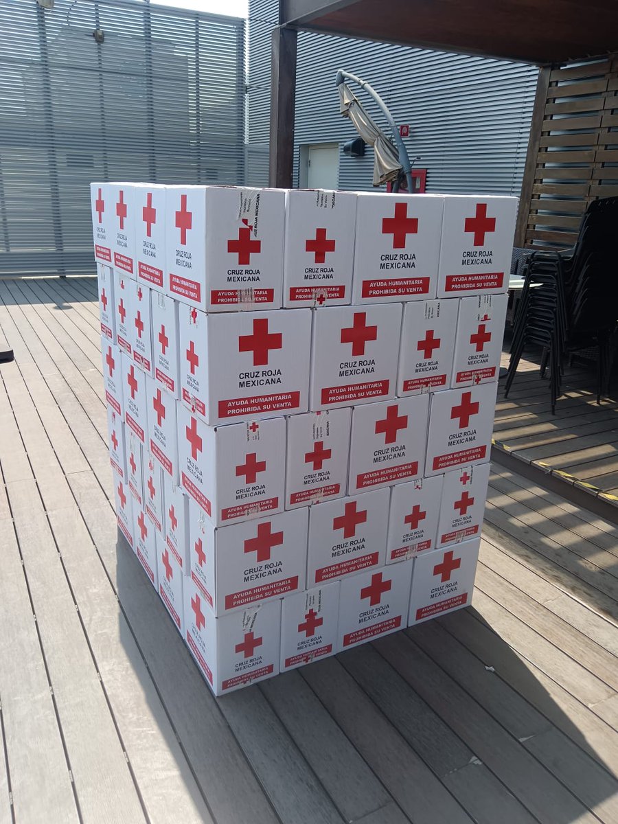 14.05.25 2 voluntarios impartieron el Taller de VOLEM a 15 participantes de <a href="/TCEnergia/">TC Energía</a>, armando 90 kits de alimentos. Agradecemos la confianza,  <a href="/IFRC_es/">IFRC Americas</a> <a href="/CICR_DRMX/">CICR México y América Central</a>