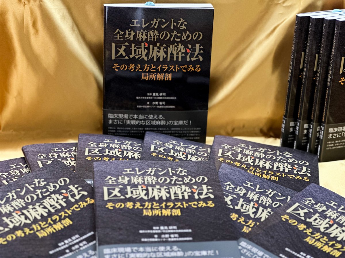 エレガントな全身麻酔のための区域麻酔法：その考え方とイラストでみる