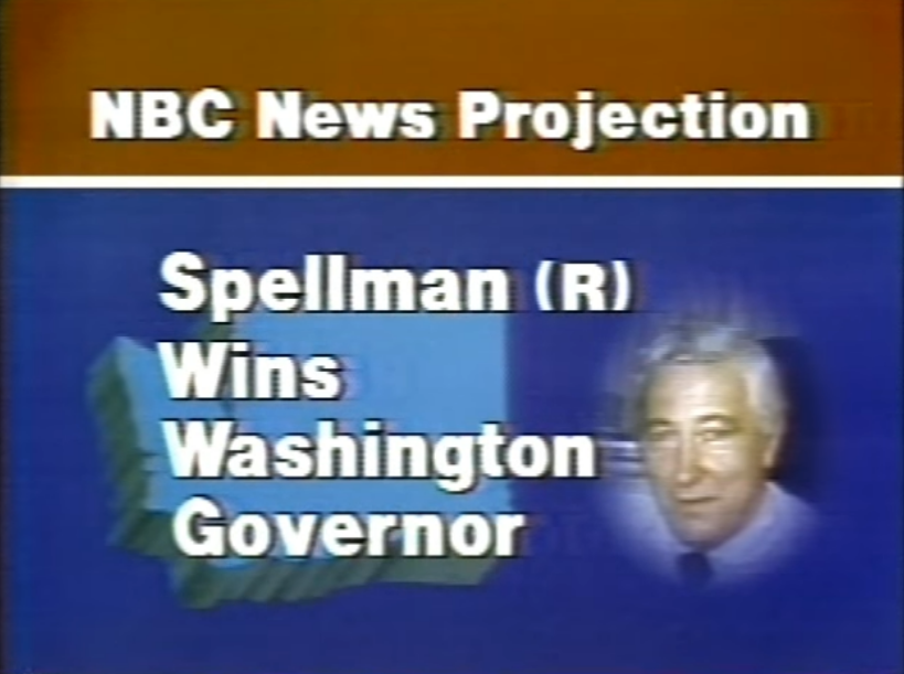 ElectionVintage's tweet image. John Spellman (R-WA) was the last Republican to be elected governor of Washington, in 1980. Washington has the longest streak of electing Democratic governors of any state.
