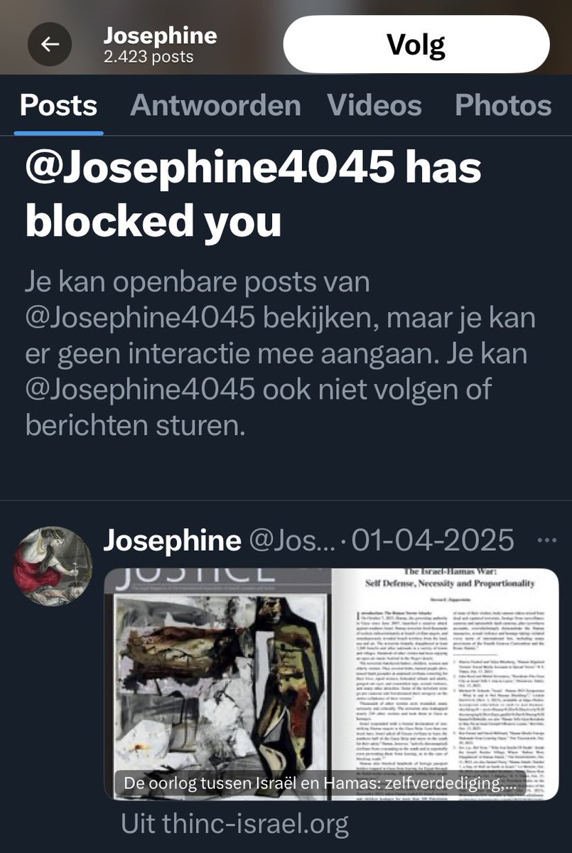 #@Josephine4045  wilde nog even haar aanmelding voor de GGZ zorg kwijt, maar daarna blockte ze me direct.