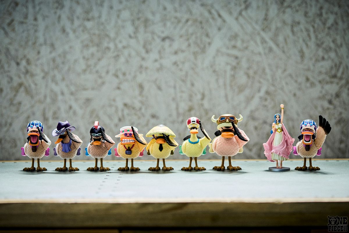 RofJ BY JUMP SHOP 超カルガモ部隊 フィギュア ワンピース RofJ FLOCK TOY COLLECTION 超カルガモ部隊 第1弾 発売