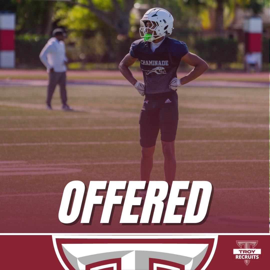TroyReport (@troy_report) on Twitter photo BREAKING: C/O 2027 <a href="/TroyTrojansFB/">Troy Trojans Football 8x⚔️</a>
has offered 6’1 165lbs WR James Klaiss Jr.
<a href="/JamesKlaissJr13/">James Klaiss Jr.</a> from Chaminade Madonna College Prep.
As a sophomore, James Klaiss Jr. made a big impact with 12 catches for 310 yards, averaging an impressive 25.8 yards per catch. He found the end BREAKING: C/O 2027 <a href="/TroyTrojansFB/">Troy Trojans Football 8x⚔️</a>
has offered 6’1 165lbs WR James Klaiss Jr.
<a href="/JamesKlaissJr13/">James Klaiss Jr.</a> from Chaminade Madonna College Prep.
As a sophomore, James Klaiss Jr. made a big impact with 12 catches for 310 yards, averaging an impressive 25.8 yards per catch. He found the end