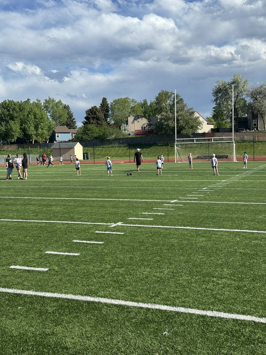 Another amazing Try Football For Free Event!  150 plus excited kids!! <a href="/Chatfieldftball/">ChatfieldFootball</a>