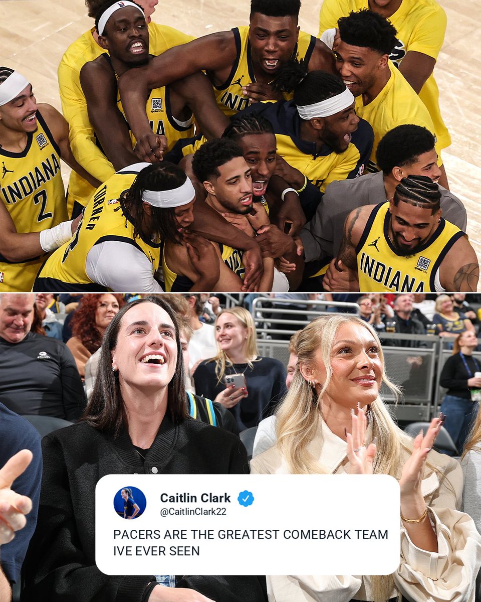 Caitlin Clark is locked in for the Pacers in Game 1 😤