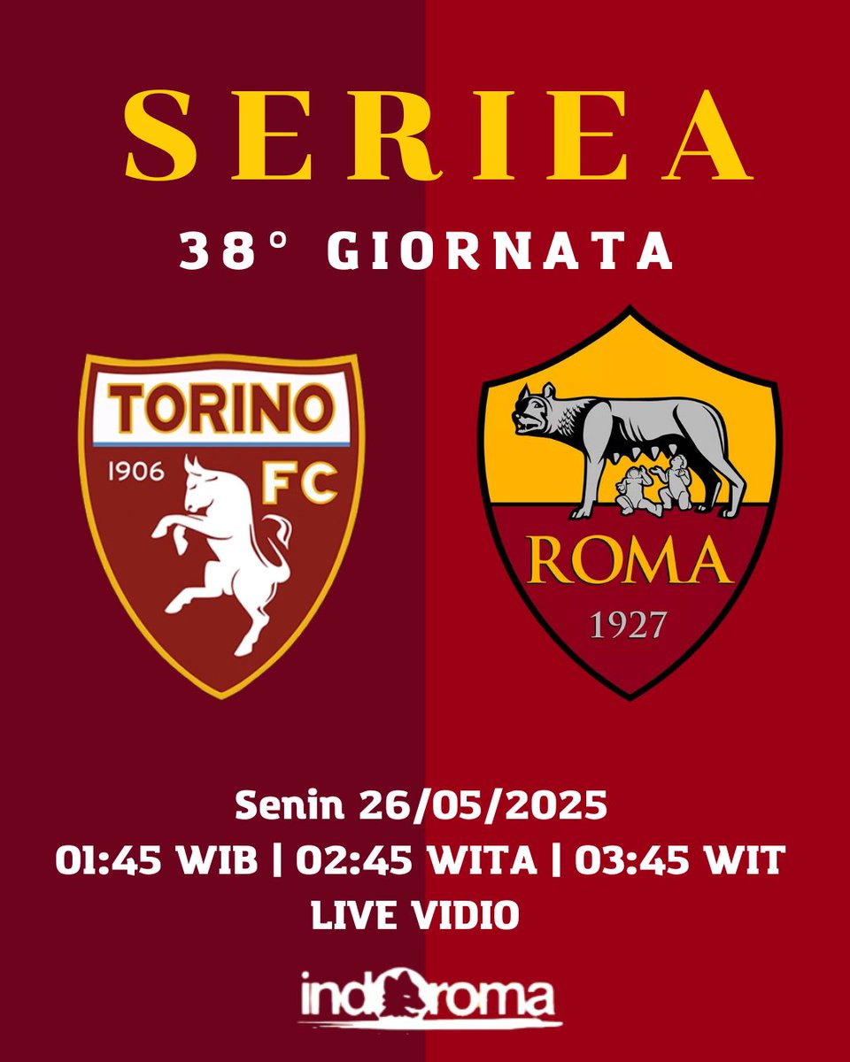 indoroma_'s tweet photo. Ketik "Forza Roma" Supaya AS Roma Main Gacor & Lolos #UCL ๐ฅ ๐๐๐
.
.
#ASRoma #ASRomaDAY #TorinoRoma #NoiSiamoLaRoma #ligaitalia #SerieA #unicograndeamore #calcio #dajeroma #forzaroma #grazieroma #indoroma https://t.co/bhWLQxqyGX