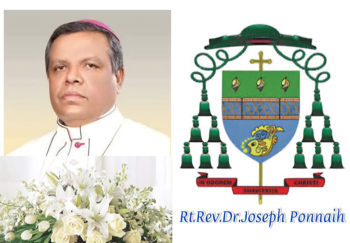 EliasJey (@eliasjey) on Twitter photo #Tamils Mourn the untimely passing of retired #Batticaloa Bishop Rev Dr Joseph #Ponniah. He was 72. Strong #HRDefender during the ethnic conflict in #SriLanka. Heartfelt condolences to family and community. RIP ஆயர் #பொன்னையா <a href="/Pontifex/">Pope Leo XIV</a> <a href="/AgnesCallamard/">Agnes Callamard</a> <a href="/GTFonline/">Global Tamil Forum</a> <a href="/CeylonToday/">Ceylon Today</a> #Tamils Mourn the untimely passing of retired #Batticaloa Bishop Rev Dr Joseph #Ponniah. He was 72. Strong #HRDefender during the ethnic conflict in #SriLanka. Heartfelt condolences to family and community. RIP ஆயர் #பொன்னையா <a href="/Pontifex/">Pope Leo XIV</a> <a href="/AgnesCallamard/">Agnes Callamard</a> <a href="/GTFonline/">Global Tamil Forum</a> <a href="/CeylonToday/">Ceylon Today</a>