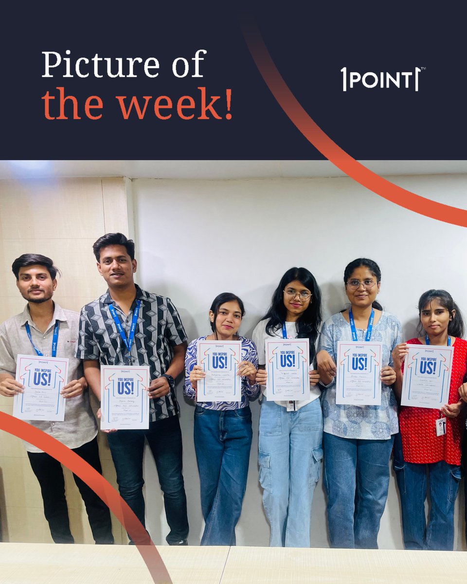 #ThrowbackThursday

A proud moment from our Indore site where we celebrated a short but special R&amp;R session. Smiles, certificates, and well-deserved recognition for our outstanding performers!

#PictureOfTheWeek #RNR #EmployeeRecognition #TeamIndore #YouInspireUs