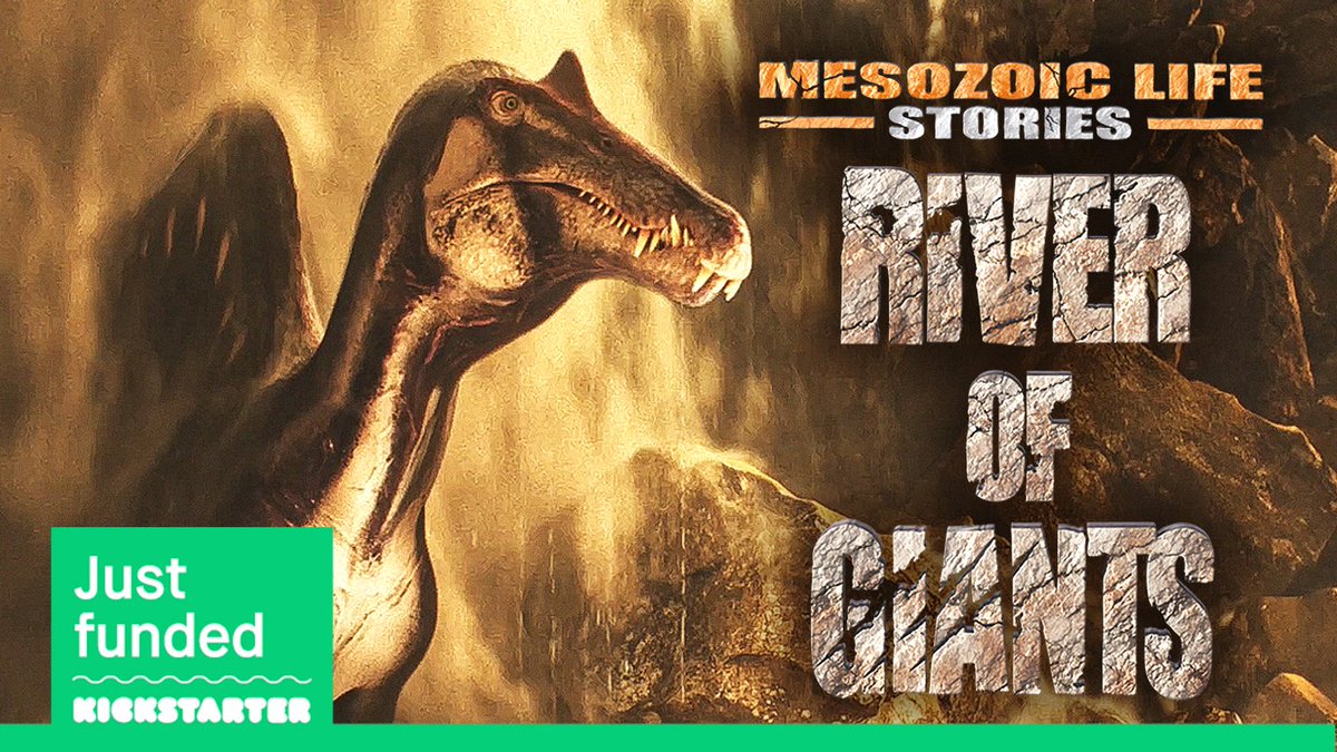 I'm beyond thrilled to announce that my #Kickstarter  campaign for #RiverOfGiants has officially reached its minimum funding goal!

I truly can’t thank enough all of you who have supported this project with such passion and energy 🙌 1/2