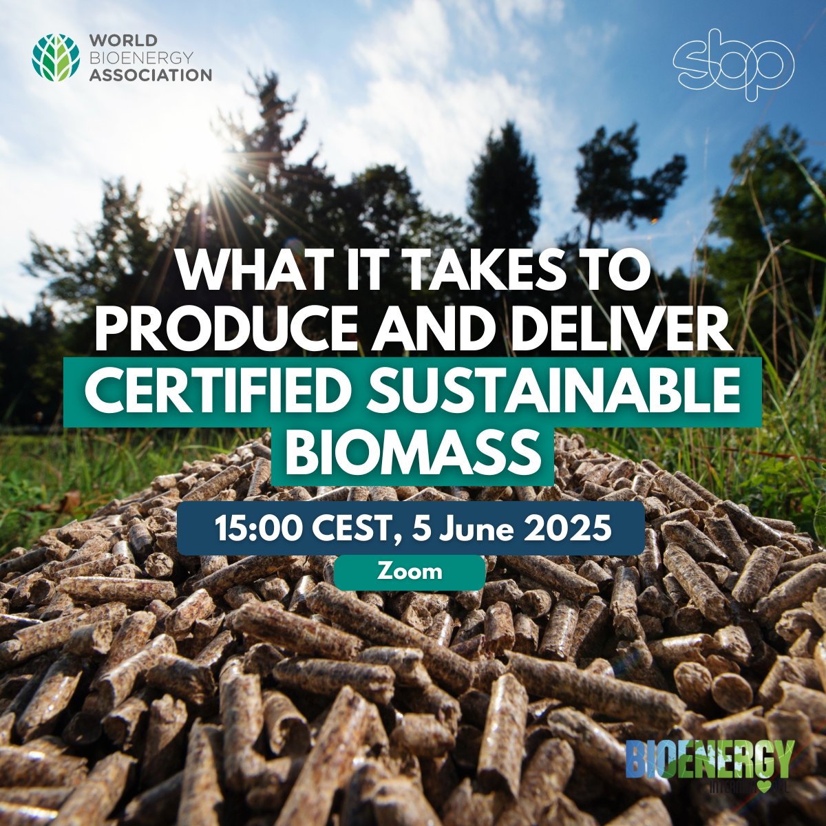 World Bioenergy Association (WBA) (@world_bioenergy) on Twitter photo š¢ Join the <a href="/World_Bioenergy/">World Bioenergy Association (WBA)</a> and SBPĀ for the webinar "What It Takes to Produce and Deliver Certified #Sustainable Biomass", where we willĀ dive into the practical and strategic aspects of #Sustainability #Certification in #Bioenergy.
š Register atĀ us06web.zoom.us/webinar/regist⦠š¢ Join the <a href="/World_Bioenergy/">World Bioenergy Association (WBA)</a> and SBPĀ for the webinar "What It Takes to Produce and Deliver Certified #Sustainable Biomass", where we willĀ dive into the practical and strategic aspects of #Sustainability #Certification in #Bioenergy.
š Register atĀ us06web.zoom.us/webinar/registā¦