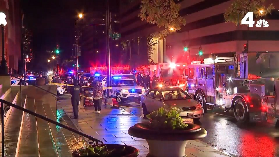 BREAKING: 2 people killed in shooting outside the Capital Jewish Museum in Washington, D.C. 

Israeli embassy employees are among the victims, according to Israel's ambassador, calling it an "act of anti-Semitic terrorism"