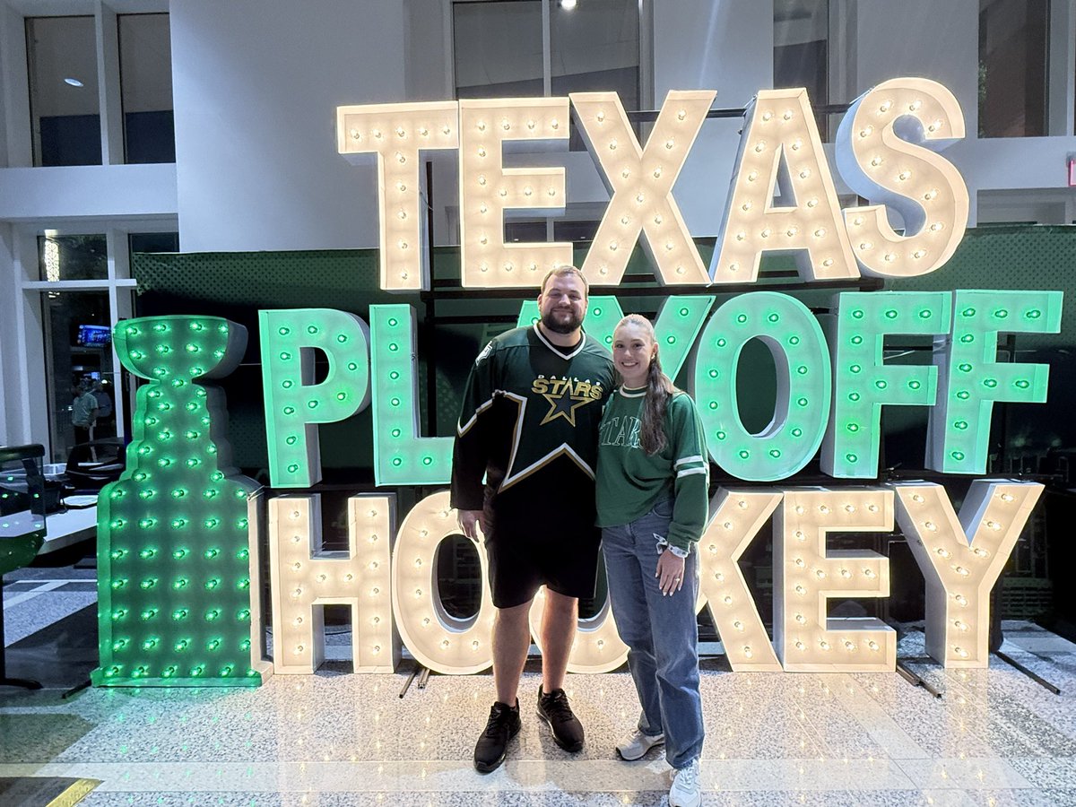 cooper_beebe's tweet image. Fun night supporting the Stars!!! #Texashockey @DallasStars