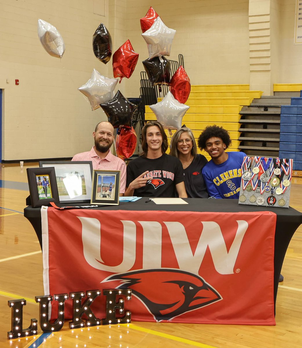 Clemens Athletics (@scbuffalostrong) on Twitter photo Luke Nichols ~ Track & Field ~ University of the Incarnate Word <a href="/SamuelClemensHS/">Clemens High School</a> <a href="/SCHSTrack2018/">Clemens Track 2025</a> Luke Nichols ~ Track & Field ~ University of the Incarnate Word <a href="/SamuelClemensHS/">Clemens High School</a> <a href="/SCHSTrack2018/">Clemens Track 2025</a>