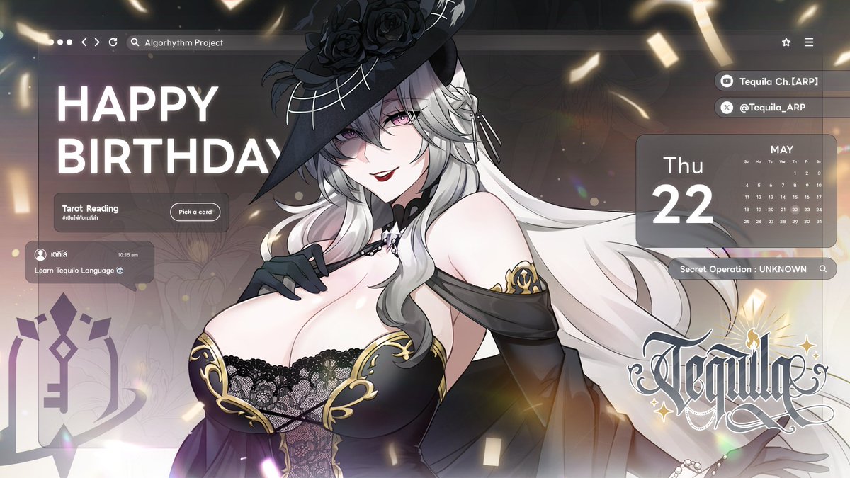 ARP_Vtuber's tweet photo. 🕯️🐼HAPPY Tequila DAY!!🐼🕯️
สุขสันต์วันเกิด @Tequila_ARP

แม่หมอแพนด้าคนสวยของเหล่าอ๊บ ๆ
สุขสันต์วันเกิดพี่เตนะคะ🎉❤️

ร่วมฉลองให้แพนด้าได้แล้ววันนี้เวลา 20:00 
https://t.co/ZDhkUgwPDV

💌ส่งคำอวยพรที่นี่⬇️
https://t.co/KexybPsGZa

#TeBday2025 #TequilaARP #ARProject​ #VtuberTH https://t.co/dNSJVN1mW9