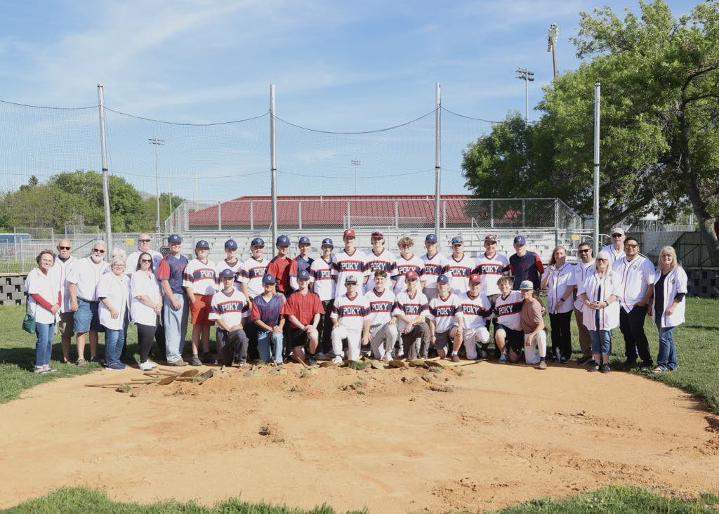 ⚾️ Big day for Pocatello Thunder Baseball — we officially broke ground on Rails West Credit Union Field! 🏟️ Huge thanks to everyone who came! And an extra big shoutout to Rails West Credit Union for their incredible donation and belief in thisproject! 

#IDPreps