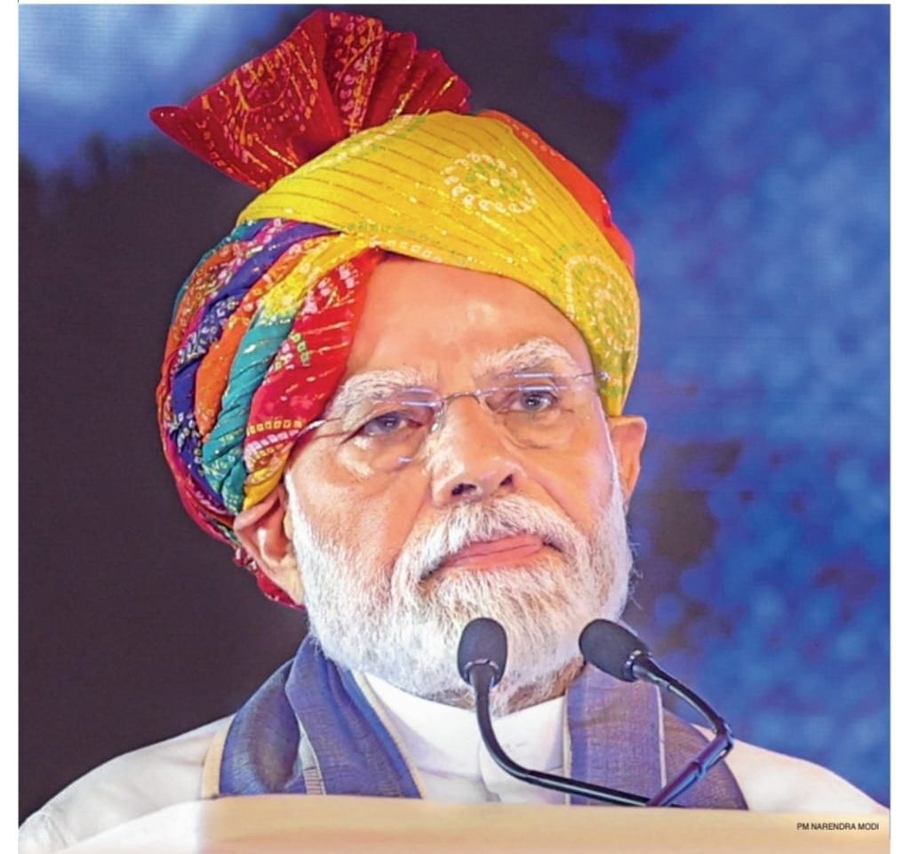 मोदी आज बीकानेर में, करणी माता के दर्शन करेंगे। 26000 करोड़ रुपए की योजनाओं का लोकार्पण और शिलान्यास करेंगे..!!
#ऑपरेशन_सिंदूर के बाद पहली पब्लिक मीटिंग.!! 
#OperationSindoor #BJP #Modi