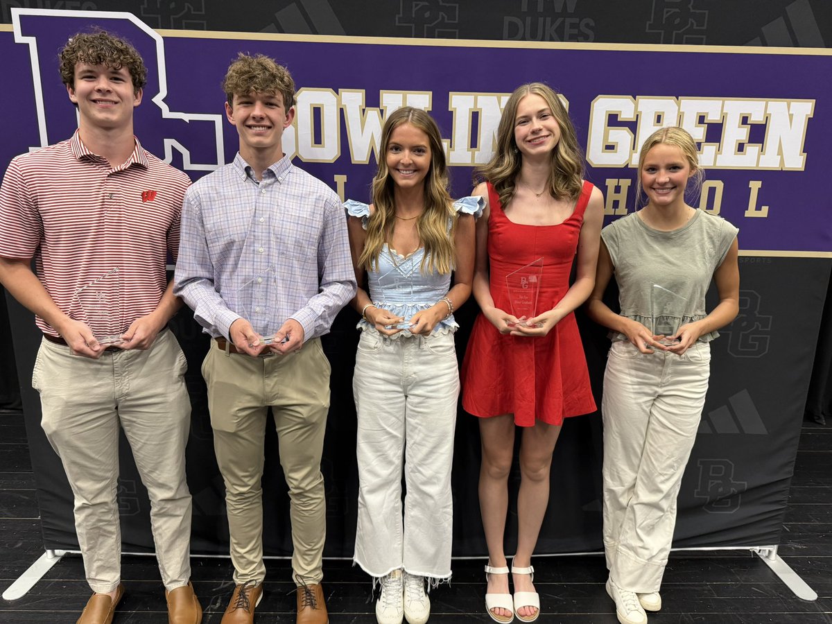 BGHSPurplesNews's tweet photo. Congratulations to all of our award winners and scholarship recipients who were recognized at our Awards Night this evening.

A special shoutout to the BGHS Class of 2025 Top Five Honor Graduates - Neil Reed, Hamilton Gover, Ali Greenwell, Kathryn Harris, and Ella Griggs! https://t.co/JULTPx0jhO